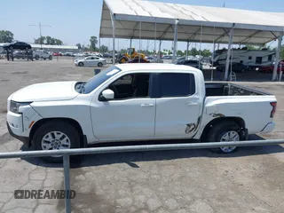 2024 Nissan Frontier SV with VIN 1N6ED1EJ7RN607219, listed as a IAAI auction lot 42570080 with 35,269 mi miles and . Bid and sale history available at DreamBid. Image 14.