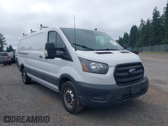 2020 Ford Transit with VIN 1FTBW1Y88LKB80182, listed as a IAAI auction lot 42685437 with 51,909 mi miles and . Bid and sale history available at DreamBid. Image 1.