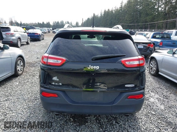 2014 Jeep Cherokee Latitude with VIN 1C4PJMCS0EW169696, listed as a IAAI auction lot 41647691 with 98,919 mi miles. Bid and sale history available at carsss.com. Image 17.