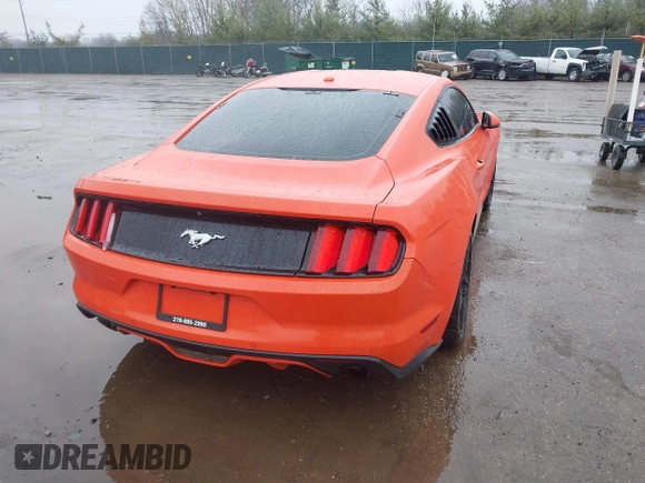 2016 Ford Mustang EcoBoost with VIN 1FA6P8TH8G5266228, listed as a IAAI auction lot 41823278 with 104,595 mi miles and . Bid and sale history available at DreamBid. Image 4.