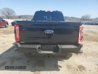 2024 Ford Super Duty F-250 SRW XL with VIN 1FT8W2BN6REF80375, listed as a Copart auction lot 51074575 with 1,202 mi miles and Salvage Title. Bid and sale history available at carsss.com. Image 6.