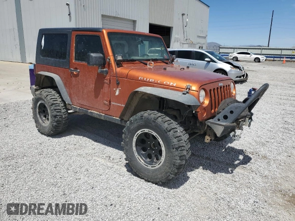 2010 Jeep Wrangler Rubicon with VIN 1J4BA6D12AL186887, listed as a Copart auction lot 57902545 with Not provided miles and Salvage title. Bid and sale history available at DreamBid. Image 4.