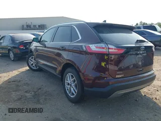 2024 Ford Edge SEL with VIN 2FMPK4J94RBA62778, listed as a IAAI auction lot 40624176 with 4,346 mi miles. Bid and sale history available at carsss.com. Image 3.
