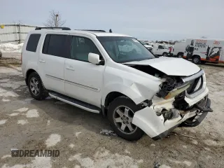 2009 Honda Pilot Touring with VIN 5FNYF48919B032420, listed as a Copart auction lot 43174555 with 183,547 mi miles and Salvage Title. Bid and sale history available at carsss.com. Image 4.