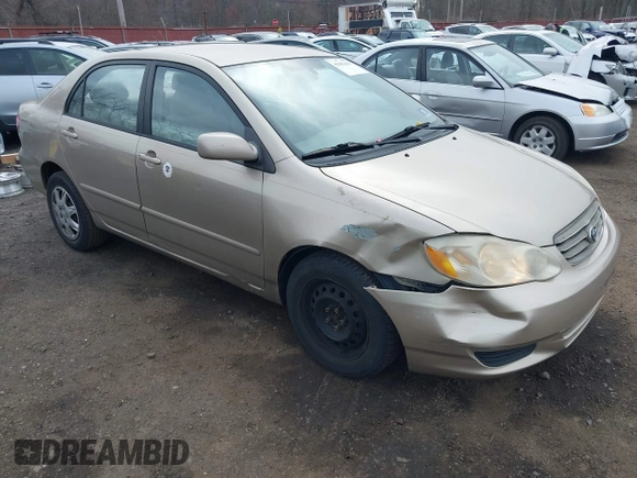 2004 Toyota Corolla CE with VIN 2T1BR32E24C258637, listed as a IAAI auction lot 41881455 with 175,944 mi miles and . Bid and sale history available at DreamBid. Image 1.