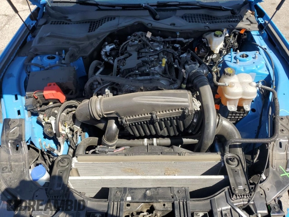 2024 Ford Mustang EcoBoost with VIN 1FA6P8TH0R5133689, listed as a Copart auction lot 53570615 with 25,157 mi miles and Clean Title. Bid and sale history available at DreamBid. Image 11.