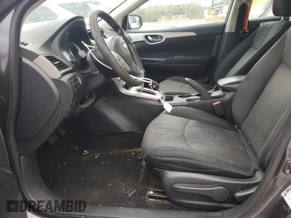 2014 Nissan Sentra SV with VIN 3N1AB7AP7EL610641, listed as a Copart auction lot 51545765 with 249,374 mi miles and Salvage Title. Bid and sale history available at DreamBid. Image 7.