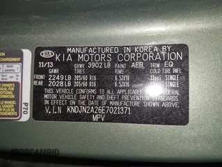 2014 Kia Soul with VIN KNDJN2A26E7021371, listed as a IAAI auction lot 41835253 with 113,313 mi miles. Bid and sale history available at carsss.com. Image 9.