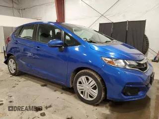 2019 Honda Fit LX with VIN 3HGGK5H49KM738328, listed as a Copart auction lot 46488815 with 52,825 mi miles and Non Repairable. Bid and sale history available at carsss.com. Image 4.