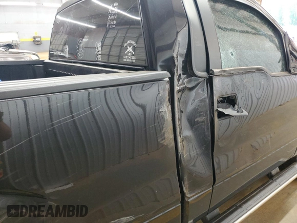 2014 Ford F-150 XL with VIN 1FTMF1EF2EKF89275, listed as a Copart auction lot 55439885 with 122,900 mi miles and Salvage title. Bid and sale history available at DreamBid. Image 10.
