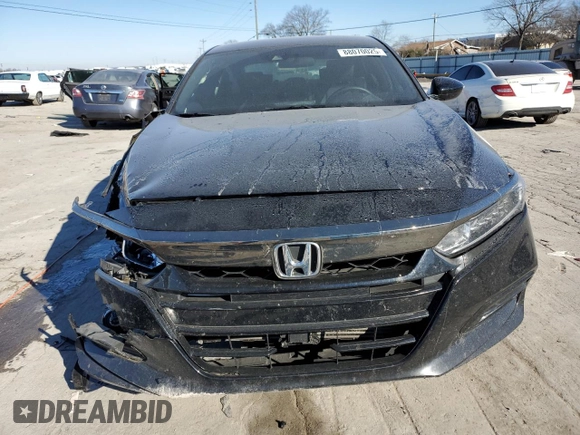 2019 Honda Accord Sedan Sport 1.5T with VIN 1HGCV1F39KA025659, listed as a Copart auction lot 88070025 with 82,708 mi miles and Salvage Title. Bid and sale history available at carsss.com. Image 5.