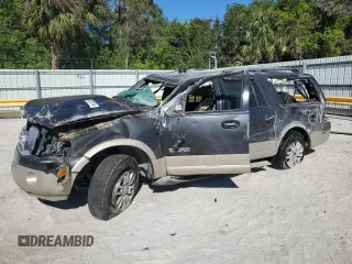 2007 Ford Expedition EL Eddie Bauer with VIN 1FMFK17507LA79959, listed as a Copart auction lot 82827274 with 249,495 mi miles and Salvage Title. Bid and sale history available at carsss.com. Image 1.