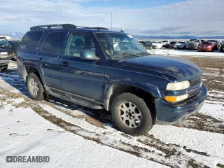 2005 Chevrolet Tahoe LT with VIN 1GNEK13T05R268746, listed as a Copart auction lot 83354194 with 222,145 mi miles and Clean Title. Bid and sale history available at carsss.com. Image 4.