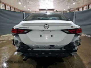 2025 Nissan Sentra SR with VIN 3N1AB8DV2SY288165, listed as a Copart auction lot 55434265 with 3,352 mi miles and Clean Title. Bid and sale history available at DreamBid. Image 6.