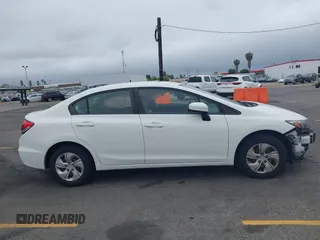 2015 Honda Civic LX with VIN 2HGFB2F53FH561723, listed as a IAAI auction lot 42163448 with 55,704 mi miles. Bid and sale history available at carsss.com. Image 14.