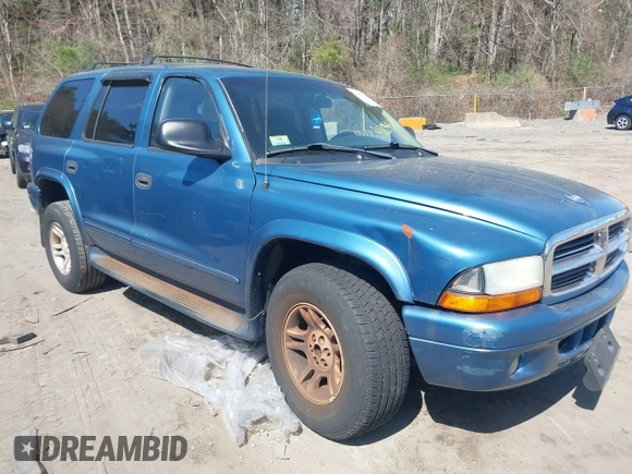 2003 Dodge Durango SLT with VIN 1D4HS48N23F531189, listed as a IAAI auction lot 42098751 with 168,186 mi miles and . Bid and sale history available at DreamBid. Image 1.