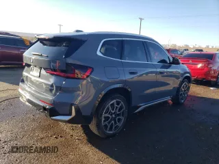 2024 BMW X1 xDrive28i with VIN WBX73EF00R5Z58004, listed as a Copart auction lot 49554055 with 4,053 mi miles and Salvage title. Bid and sale history available at DreamBid. Image 3.