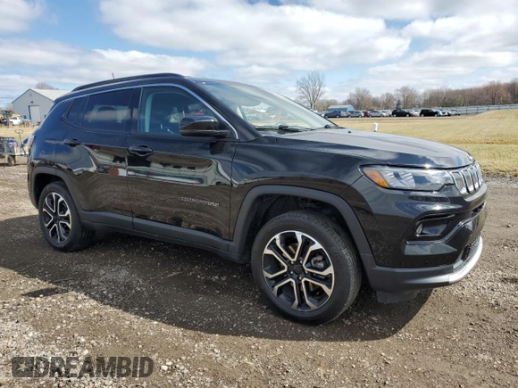 2022 Jeep Compass High Altitude z VIN 3C4NJDCB5NT224544, wystawiony jako Copart lot #49368335 z przebiegiem 18 094 mil mil oraz Szkoda całkowita • Salvage title. Historia ofert i sprzedaży dostępna na DreamBid. Obrazek 4.