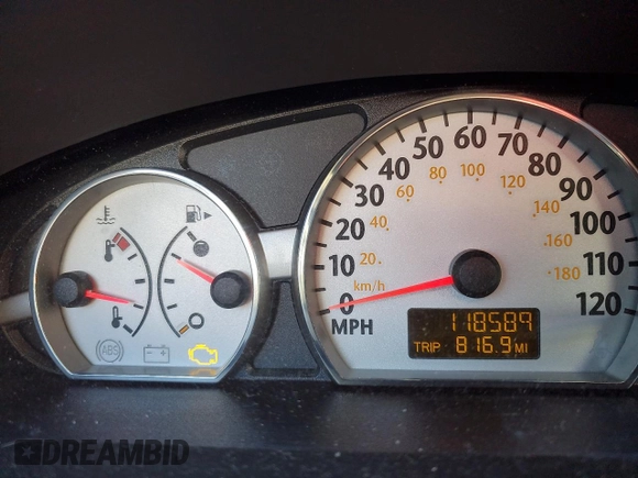 2007 Saturn ION z VIN 1G8AW15B87Z129221, wystawiony jako Copart lot #87710125 z przebiegiem 118 589 mil mil oraz Szkoda całkowita • Salvage title. Historia ofert i sprzedaży dostępna na DreamBid. Obrazek 9.