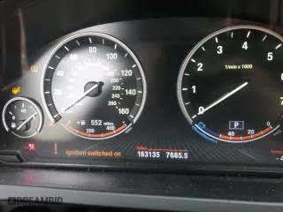 2013 BMW 7 Series 740Li with VIN WBAYE4C52DDW22629, listed as a Copart auction lot 44608645 with 163,135 mi miles and Salvage Title. Bid and sale history available at carsss.com. Image 9.
