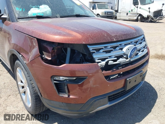 2018 Ford Explorer XLT с VIN 1FM5K7D83JGC84835, выставлен на аукционе IAAI как лот 41954893 с пробегом 47 821 миль миль и . История ставок и продаж доступна на DreamBid. Изображение 6.