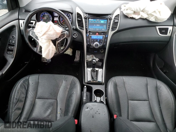 2013 Hyundai Elantra GT with VIN KMHD35LE4DU054151, listed as a Copart auction lot 72439174 with 52,975 mi miles and Salvage Title. Bid and sale history available at carsss.com. Image 8.