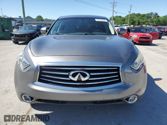 2016 Infiniti QX70 with VIN JN8CS1MU5GM670483, listed as a Copart auction lot 57710185 with 144,215 mi miles and Clean title. Bid and sale history available at DreamBid. Image 5.