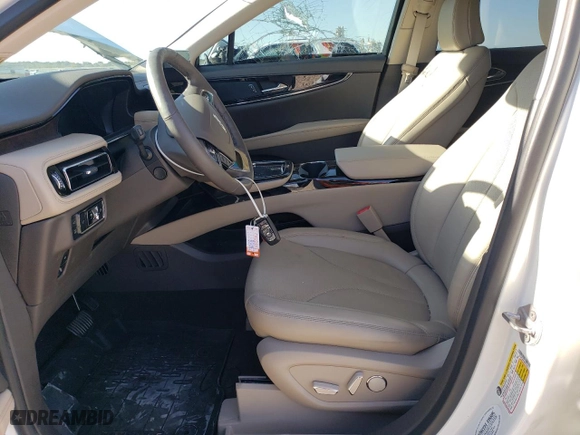 2022 Lincoln Nautilus Reserve with VIN 2LMPJ6K90NBL20371, listed as a Copart auction lot 83909824 with NaN miles and Salvage Title. Bid and sale history available at carsss.com. Image 7.