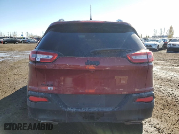 2017 Jeep Cherokee Altitude with VIN 1C4PJMAS4HW533030, listed as a Copart auction lot 76610214 with 213,554 mi miles and Clean title. Bid and sale history available at DreamBid. Image 6.