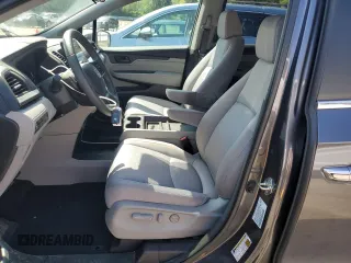 2020 Honda Odyssey EX with VIN 5FNRL6H58LB036140, listed as a Copart auction lot 54787905 with 37,408 mi miles and Salvage Title. Bid and sale history available at DreamBid. Image 7.