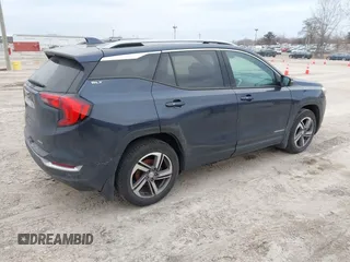 2018 GMC Terrain SLT with VIN 3GKALVEV3JL249110, listed as a IAAI auction lot 41712782 with 201,316 mi miles. Bid and sale history available at carsss.com. Image 4.