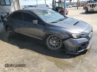 2022 Subaru WRX with VIN JF1VBAA68N9008879, listed as a Copart auction lot 50083555 with 59,632 mi miles and Salvage title. Bid and sale history available at DreamBid. Image 4.