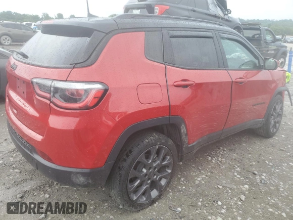 2019 Jeep Compass High Altitude z VIN 3C4NJDCB3KT780850, wystawiony jako Copart lot #60477895 z przebiegiem 95 720 mil mil oraz Szkoda całkowita • Salvage title. Historia ofert i sprzedaży dostępna na DreamBid. Obrazek 3.