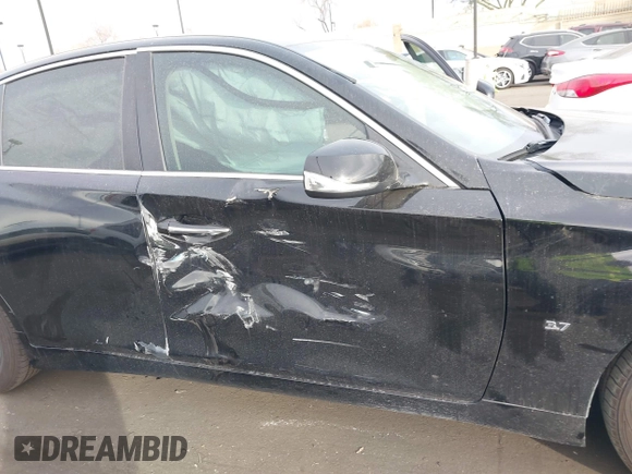 2015 Infiniti Q50 Premium with VIN JN1BV7AP9FM342033, listed as a IAAI auction lot 41241687 with 183,887 mi miles and . Bid and sale history available at DreamBid. Image 6.