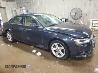 2013 Audi A4 Premium with VIN WAUAFAFL7DN034517, listed as a Copart auction lot 50344215 with 144,559 mi miles and Salvage Title. Bid and sale history available at carsss.com. Image 4.