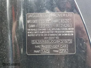 2016 Jaguar F-TYPE V6 S with VIN SAJWA6BU0G8K31973, listed as a Copart auction lot 88774365 with 127,320 mi miles and Clean Title. Bid and sale history available at carsss.com. Image 12.