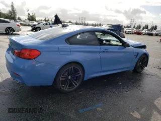 2016 BMW M4 with VIN WBS3R9C54GK337213, listed as a Copart auction lot 37490963 with 56,327 mi miles. Bid and sale history available at carsss.com. Image 3.