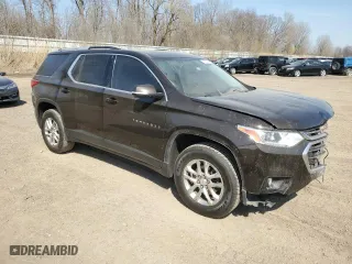 2018 Chevrolet Traverse LT Cloth with VIN 1GNERGKW8JJ245833, listed as a Copart auction lot 53523565 with 128,911 mi miles and Clean Title. Bid and sale history available at carsss.com. Image 4.