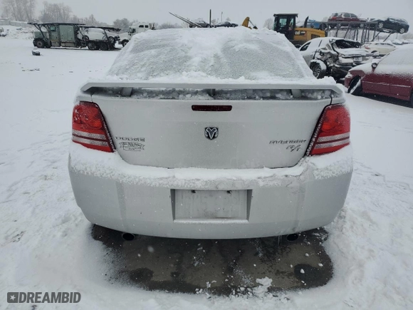 2010 Dodge Avenger R/T with VIN 1B3CC5FV2AN159239, listed as a Copart auction lot 41456685 with 156,102 mi miles and Salvage Title. Bid and sale history available at carsss.com. Image 6.