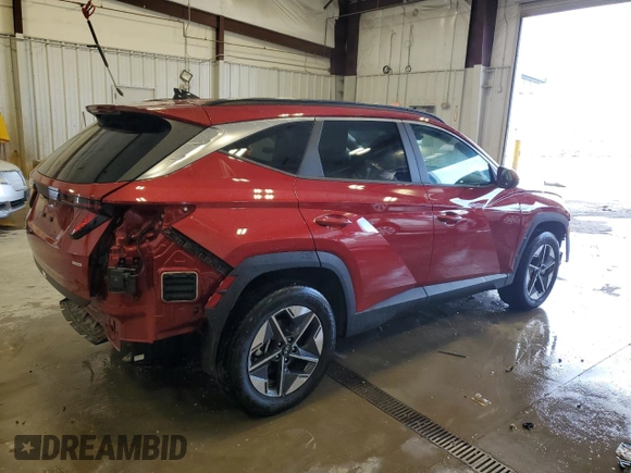 2025 Hyundai Tucson SEL with VIN 5NMJBCDE4SH462280, listed as a Copart auction lot 54134465 with 18,447 mi miles and Clean Title. Bid and sale history available at carsss.com. Image 3.