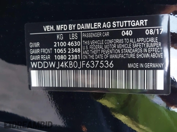 2018 Mercedes-Benz C 300 z VIN WDDWJ4KB0JF637536, wystawiony jako IAAI lot #40845998 z przebiegiem 49 846 mil mil oraz . Historia ofert i sprzedaży dostępna na DreamBid. Obrazek 9.