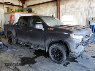 2022 Chevrolet Silverado 1500 LT Trail Boss with VIN 3GCUDFET3NG567804, listed as a Copart auction lot 39867364 with 86,570 mi miles and Salvage Title. Bid and sale history available at DreamBid. Image 4.