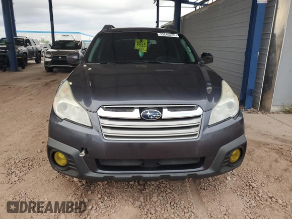 2014 Subaru Outback Premium with VIN 4S4BRBCC7E3271669, listed as a Copart auction lot 55240285 with 182,939 mi miles and Salvage Title. Bid and sale history available at DreamBid. Image 5.