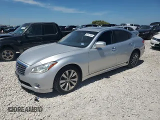 2011 Infiniti M37 with VIN JN1BY1AP7BM324886, listed as a Copart auction lot 63787144 with 186,400 mi miles and Salvage Title. Bid and sale history available at carsss.com. Image 1.