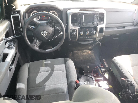 2020 Ram 1500 SLT with VIN 1C6RR6TT1LS111081, listed as a Copart auction lot 54366545 with 114,160 mi miles and Salvage title. Bid and sale history available at DreamBid. Image 8.