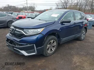 2020 Honda CR-V LX with VIN 2HKRW2H26LH639675, listed as a IAAI auction lot 41936934 with 27,454 mi miles and . Bid and sale history available at carsss.com. Image 2.