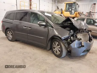 2016 Honda Odyssey SE with VIN 5FNRL5H38GB039652, listed as a IAAI auction lot 41985520 with Not Provided miles and . Bid and sale history available at DreamBid. Image 1.
