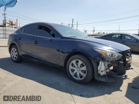 2017 Mazda 3 Sport with VIN 3MZBN1U7XHM104377, listed as a Copart auction lot 56344615 with 139,084 mi miles and Salvage Title. Bid and sale history available at DreamBid. Image 4.