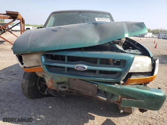1999 Ford Ranger XLT with VIN 1FTZR15X2XPB97098, listed as a Copart auction lot 49101315 with 194,094 mi miles and Salvage Title. Bid and sale history available at carsss.com. Image 5.