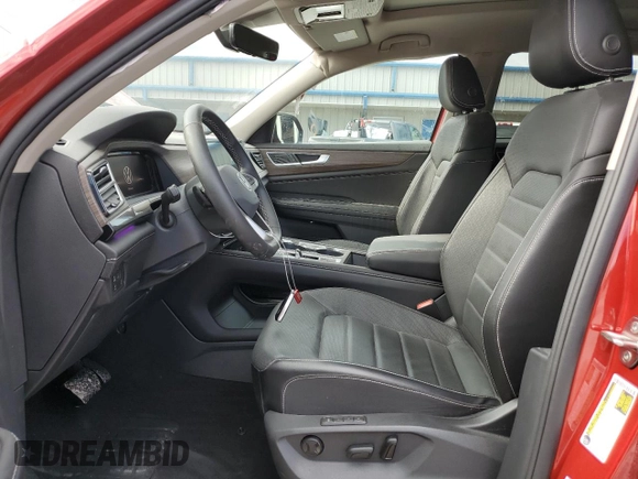 2024 Volkswagen Atlas SEL with VIN 1V2BR2CA3RC533646, listed as a Copart auction lot 56513415 with 10,498 mi miles and Clean title. Bid and sale history available at DreamBid. Image 7.